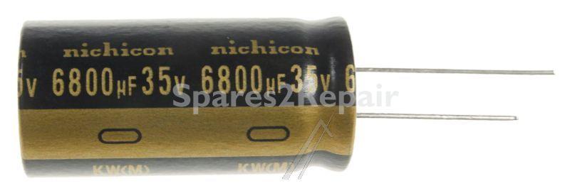 Nichicon 35v Radial Electrolytic 85 Deg - 6800uf-35v Elko Radial 85° 20x40mm, Audio -rohs-