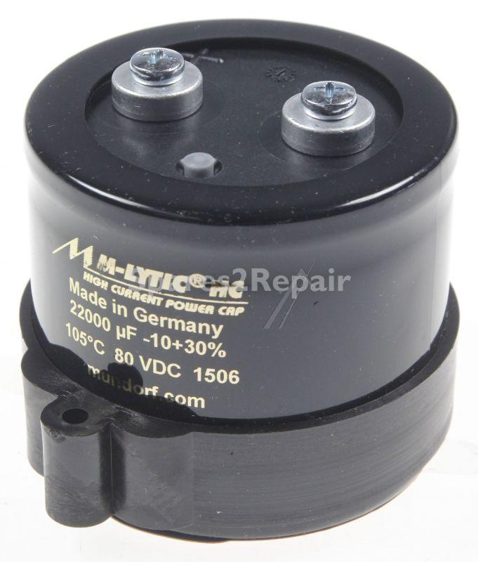 Mundorf Radial Electrolytics 105 Degre - 22000uf-80v Power-elcap Radial 105° 75x66mm Screwt.