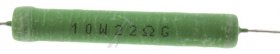 Mundorf 10w-wire Resistor Axial - 22r-10w Mresist Metalloxyd-resistor, 8x52mm, Axial