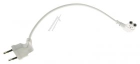 Compatible Euro Power Supply Cable - Euro Power Supply Cable Angled White 0 3m Compatible Euro Power Supply Cable - Euro Power Supply Cable Angled White 0 3m