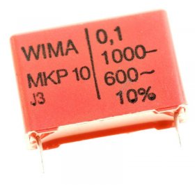 Wima Pulse Capacitors - 0,1uf-1000v Mkp10 Capacitor For Pulse Applications Pcm=22,5