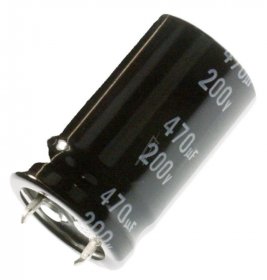 Nippon Chemi Con 200v Radial Electrolytic 105 D - 470uf-200v Ekmm201vsn471mp35s Elcap Radial 105° 22x35mm Snap-in -rohs-