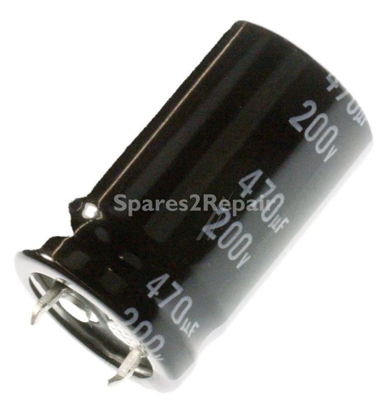 Nippon Chemi Con 200v Radial Electrolytic 105 D - 470uf-200v Ekmm201vsn471mp35s Elcap Radial 105° 22x35mm Snap-in -rohs-