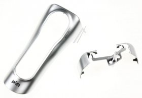 Braun Housing Part - 81478475 Housing Part Set Silver Matte For S8-3 And S8-4