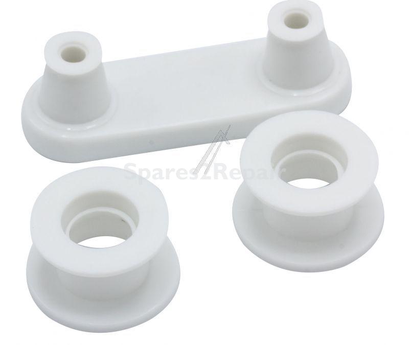Compatible Roller For Dishwasher Basket - Holder + 2 Rollers For Dishwasher Basket