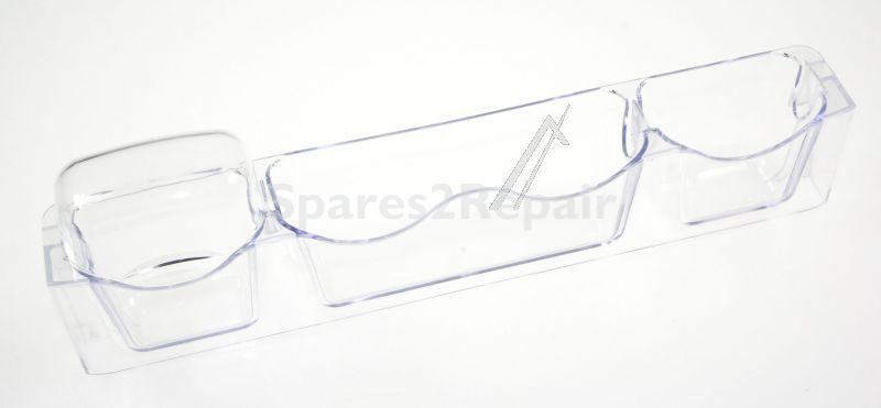 Refrigerator - Freezer Door Shelf - C00093297 482000077954 Upper Shelf-lid 411x75x55 [Whirlpool Indesit]