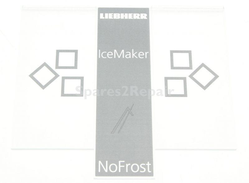 Liebherr Panel - 743839600 Info Panel Printed Nofrost Ice-maker