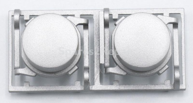 Button Set - 3870459009 Push Button Set high-grade Ste [Electrolux Aeg]