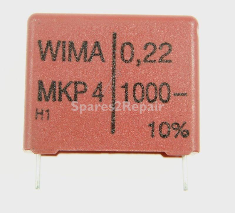 Wima Pulse Capacitors - 0,22uf-1000v Mkp4 Kondensator Rm=22,5mm