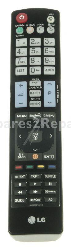 Lg Ir remote Control - Remote Controllermf02ha W-o Txt Mw-30mf02ha W-o
