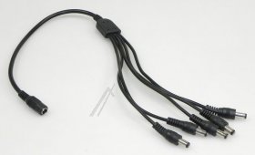 Cable/plugs/adapter - Dc Splitter 5,5 X 2,1 Mm 1 X Buchse > 5 X Stecker