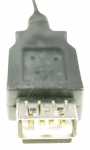 Compatible Usb adaptor - Otg Usb Adapter (onthego) Micro(b) Usb Plug To Usb(a) Socket 15cm