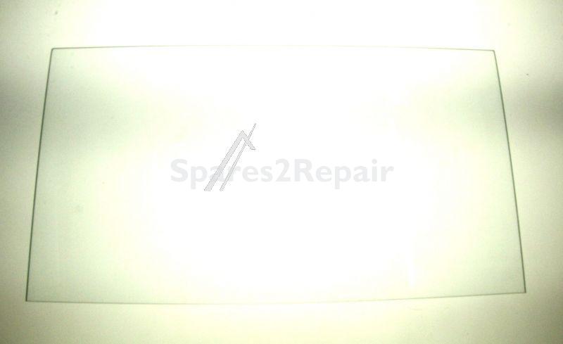 Vegetable Drawer Cover - C00319526 480132102676 Glass Shelf Printed Safe Glass [Whirlpool Indesit]