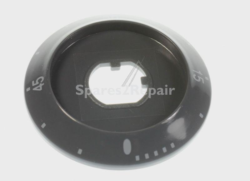 Button - C00082768 482000091111 Knob Disc Timer Inox [Whirlpool Indesit]