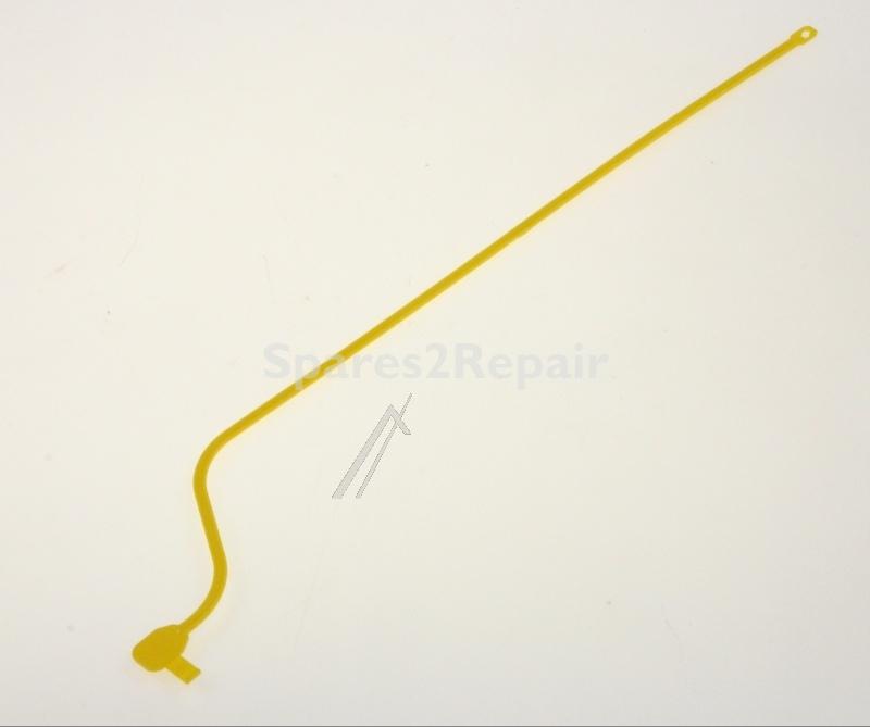 Detergent Case - C00119221 482000029110 Door Opening Rod Yellow [Whirlpool Indesit]