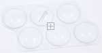 Smeg Egg Compartment Fridge - 767532239 Egg Transparent