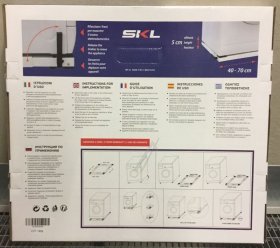 Stand Washing Maschine/dryer - Acw002un Steel Support With Wheels For Washing Machine Up To 300 Kg