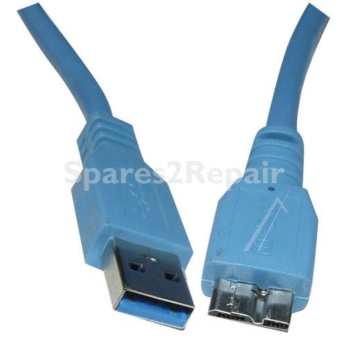 Compatible Type A Plug-micro Usb 3.0 - Cable Usb3 0-type-a Male-type-b Micro Male 5 0m Blue