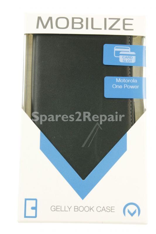 Mobilize Leather Bag Gsm - Mobilize Classic Gelly Wallet Book Case Motorola One Power