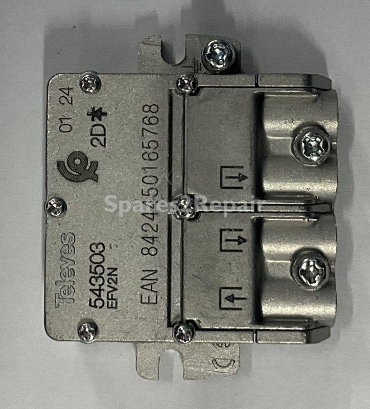 Televes Aluminium-wall Support - Bras De DÉport L Aluminium 350x250-Ø50x2,7mm