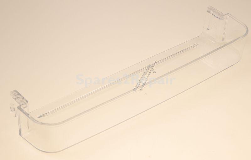 Refrigerator Door Shelf Upper - 4055516183 Butter Compartment Transparent [Electrolux Aeg]