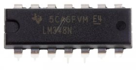 Texas Instruments Operational Amplifier Ic - Ic Operating Amplifier, Dip-14
