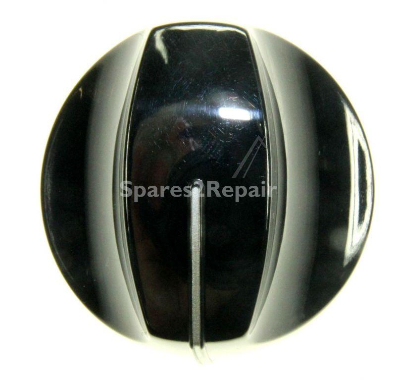 Control Knobs - 3196077204 Grip Energy Regulator Black [Electrolux Aeg]