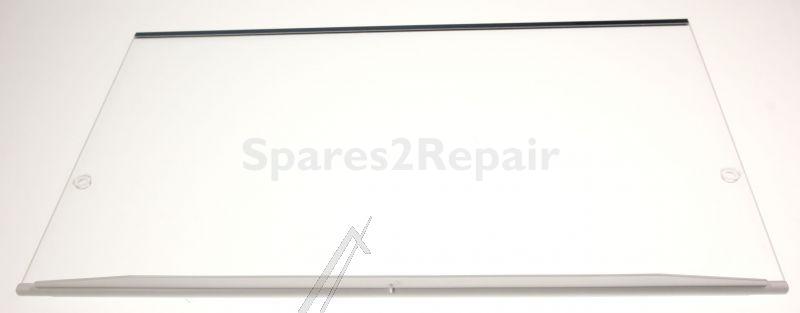 Liebherr Glass Panel - 727634000 Front Glass Panel With Stainless Steel Strip