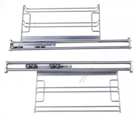 Telescopic Slideout Oven Grills - 17000165 Telescoping Extension Rails 1-fold [Bosch Siemens]