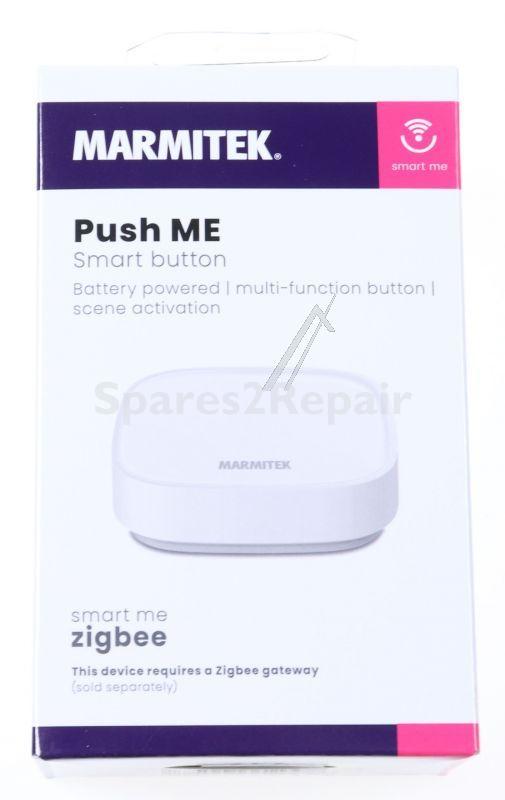Marmitek Smart-home - Push Me Zigbee Suitable For Smart Button - Batterie Versorgt | Multi-function Button | Szenenaktivierung