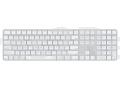 Apple Uk United Kingdom Notebook keyboards - Mxk73lb-a Magic Keyboard With Touch Id And Numeric Keypad For Mac Models With Apple Silicon - Us English - White Keys
