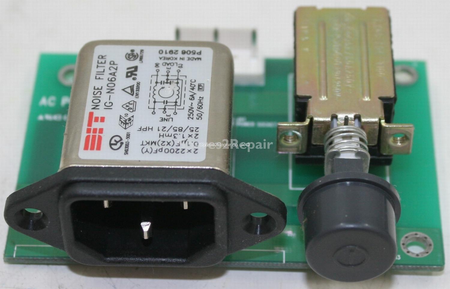 Atec AV420W - AC Socket - AC POWER BOARD VER-25