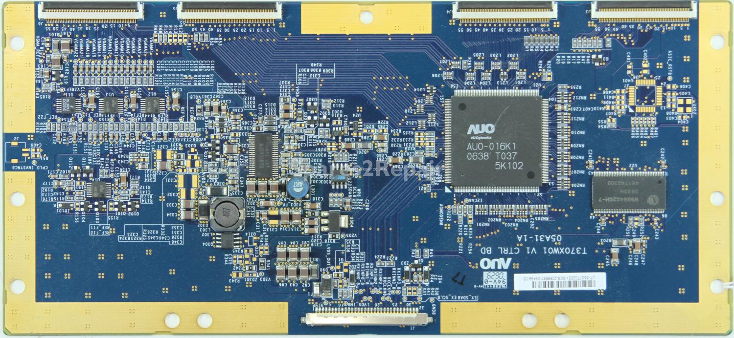 Bush IDLCD37TV16HD - LVDS - 05A31-1A - 55.37T02.031 - T370XW01 V1 CTRL BD
