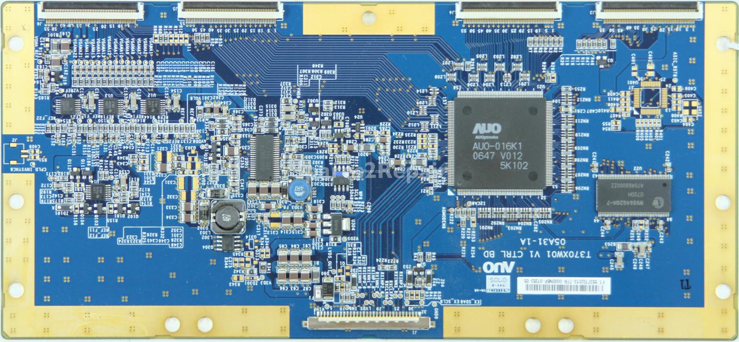 Bush LCD37TV016HD - LVDS - 05A31-1A - 55.37T02.013 - T370XW01 V1 CTRL BD