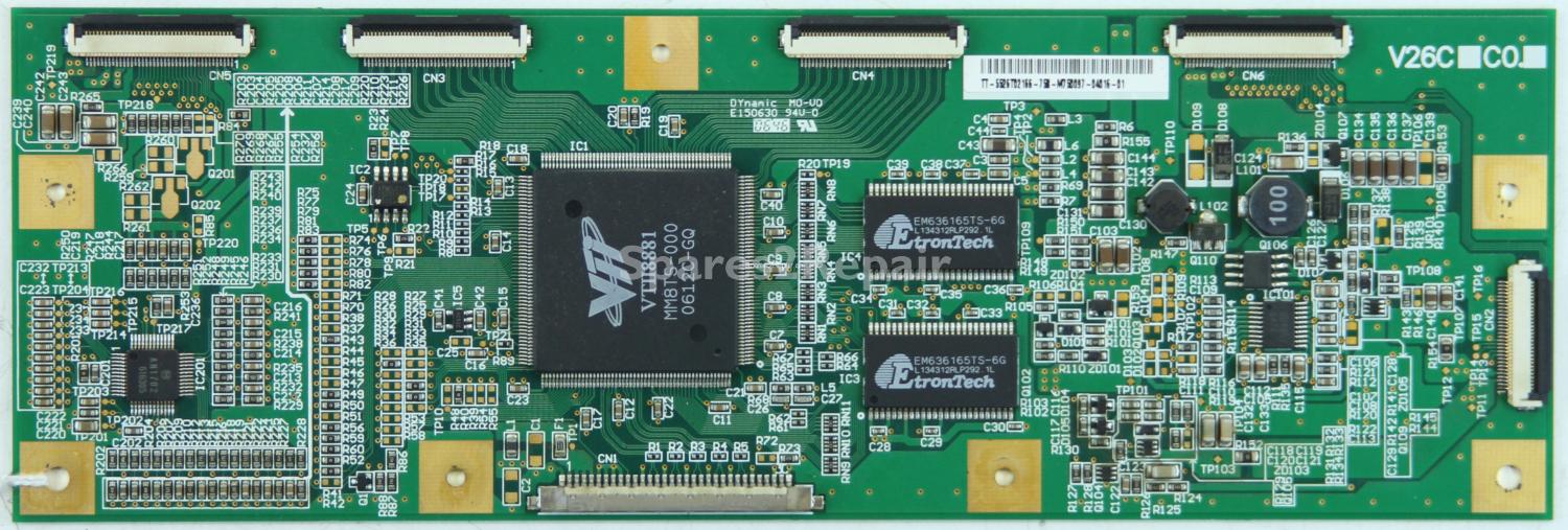 Bush IDLCD26TV16HD - T-Con - 55.26T02.166 - V26C C0