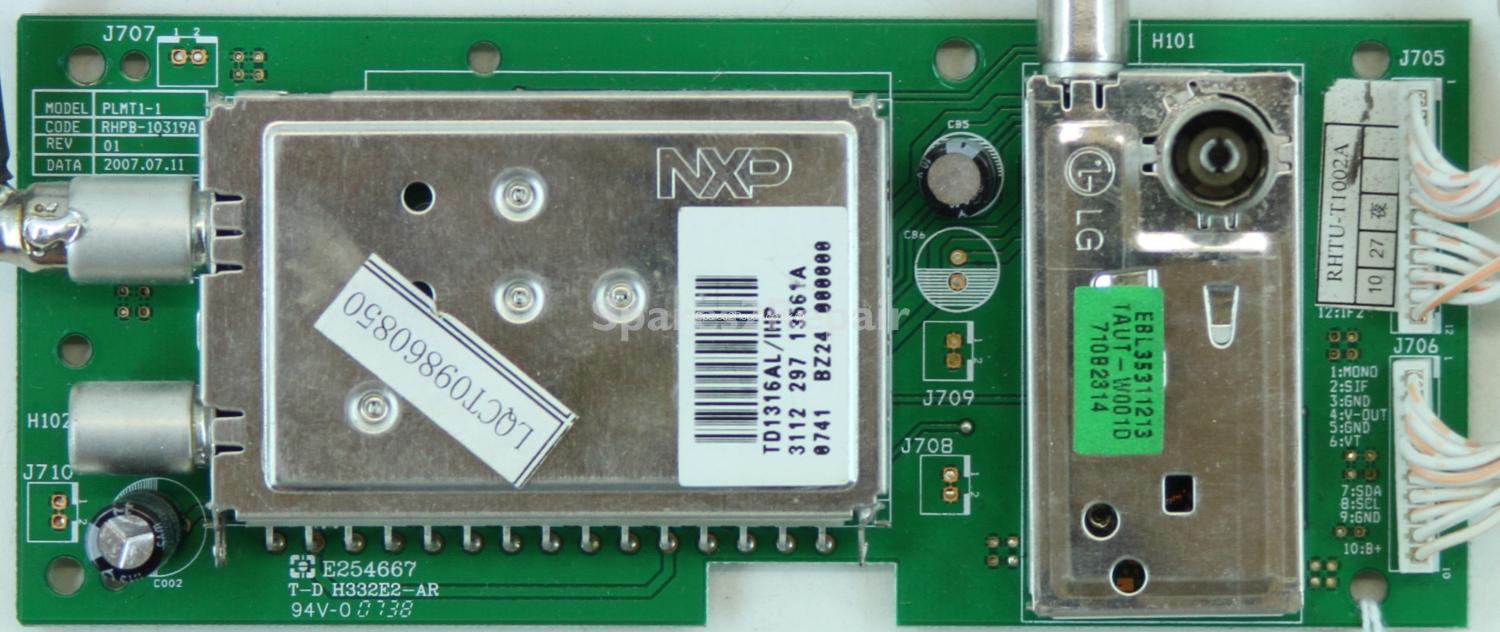 DMTECH LV19XTM - Tuner - PLMT1-1 - REV:01 - RHPB-10319A - RHTU-T1002A