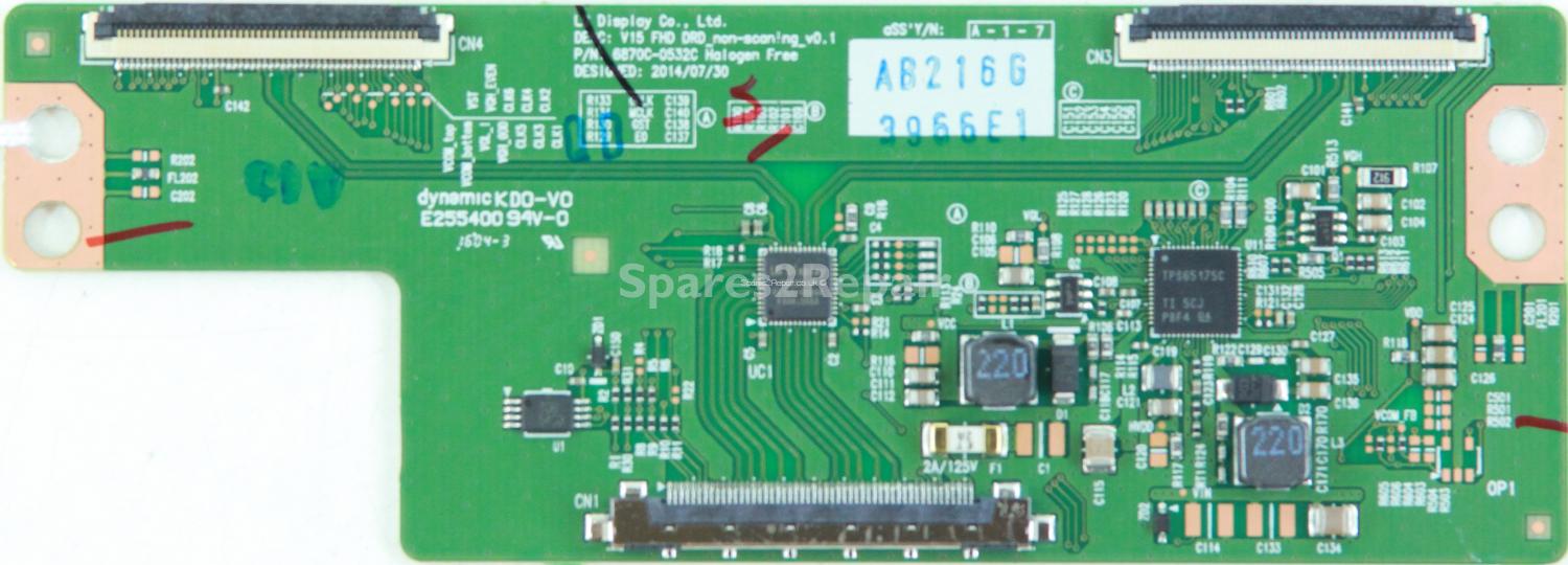 LG 43LH604V - T-Con - 6871L-3966F - 6870C-0532C - V15 FHD DRD_non-scaning_v0.1