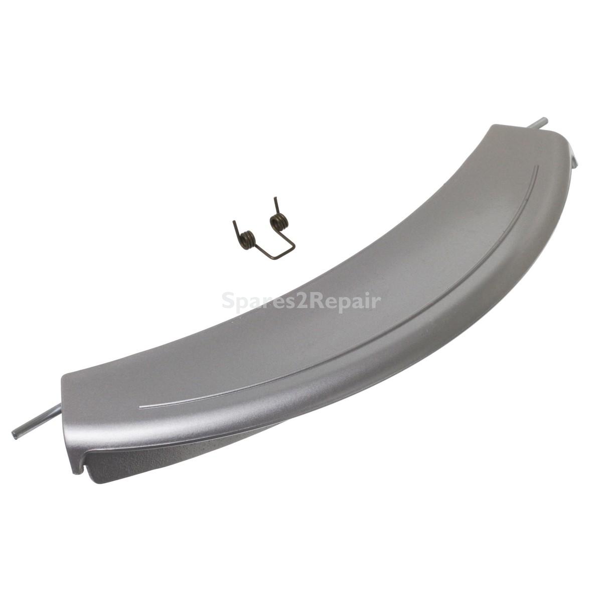 Compatible for BSH Bosch WAE Maxx 7 VarioPerfect, WM14E iQ300 varioPerfect Series Silver Plastic Washing Machine Door Handle