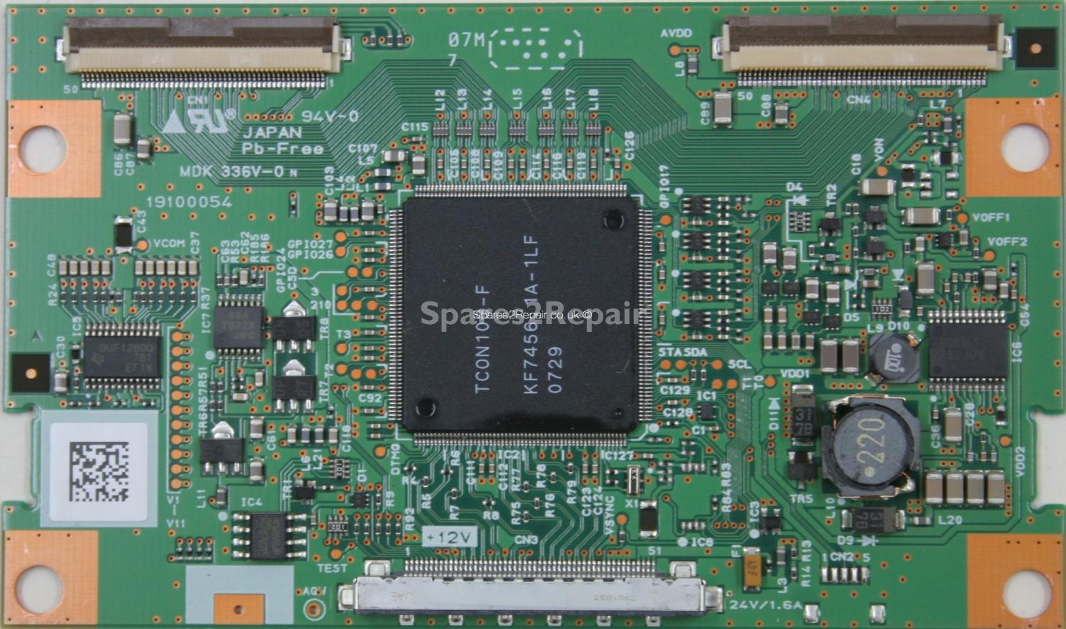 Panasonic TX-37LZD70 - LVDS - 19100054 - TCON103-F