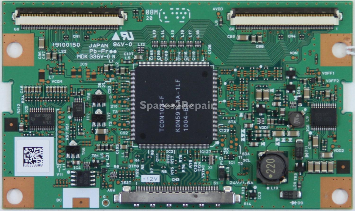 Panasonic TX-L32S10B - T-Con - TCON103-F - 19100150