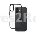 Panzerglass Leather Bag Gsm - 1361 Care By Panzerglass Flagship Case Transparent Urban Combat W Black Frame Iphone 24