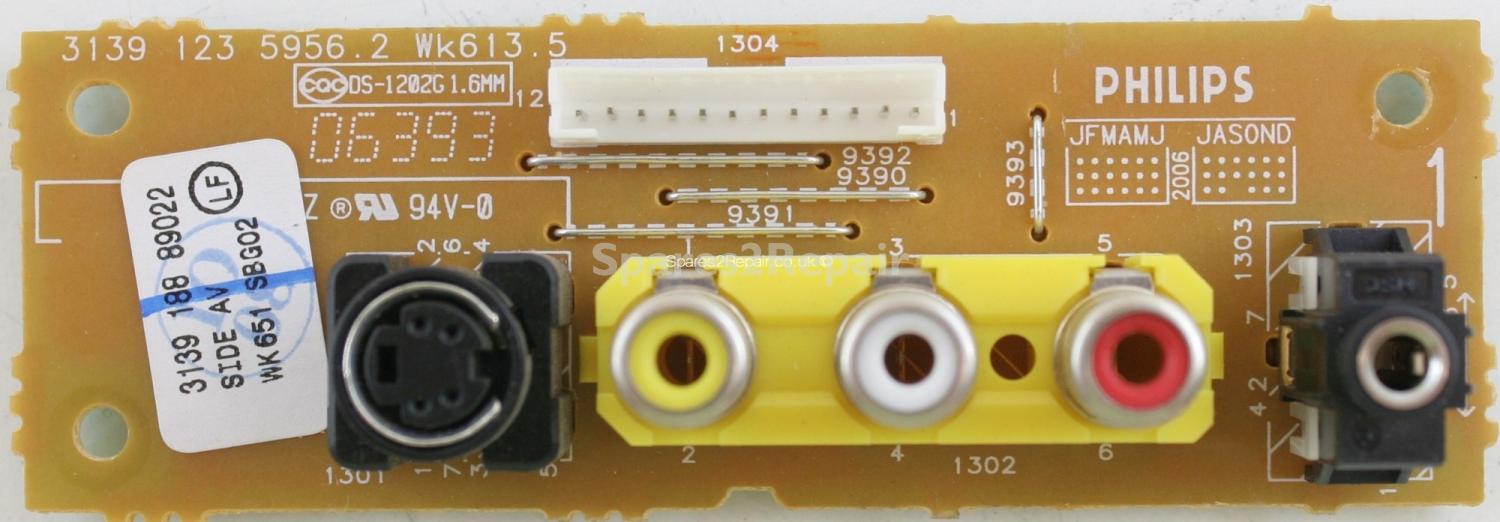 Philips 32PF5531D/10 - Side AV - 3139 123 5956.2 - 3139 188 89022