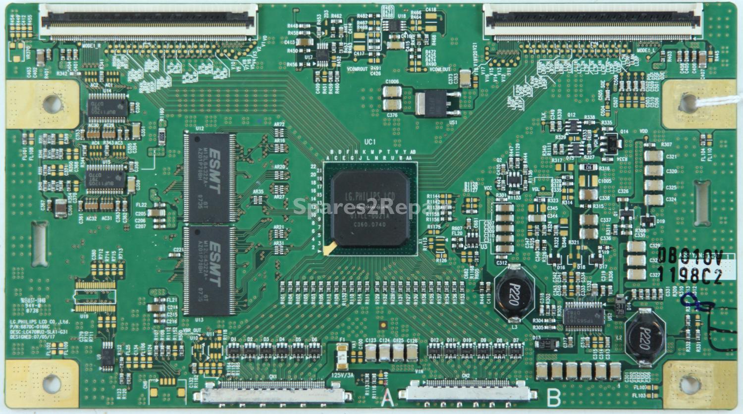 Philips 47PFL9632D/10 - LVDS - 6871L-1198C - 6870C-0166C - LC470WU2-SLA1-G31