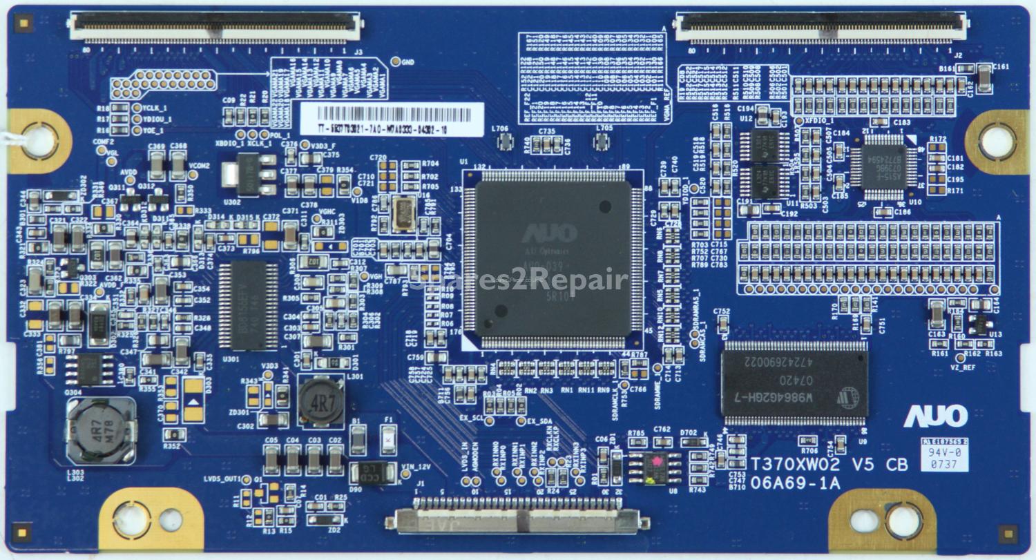 Samsung LE37R88BD - LVDS - 55.37T03.021 - 06A69-1A - T370XW02 V5 CB