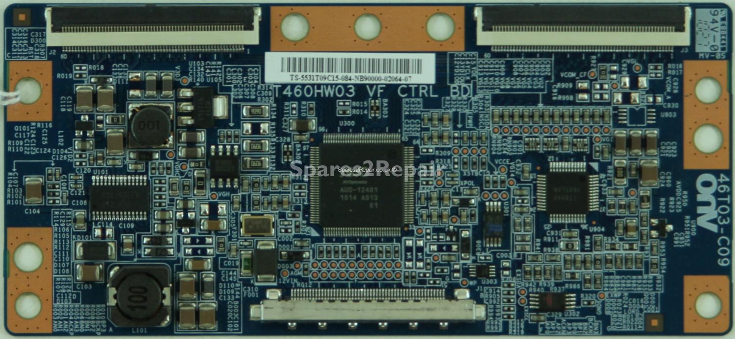Samsung LE32C530F1W - T-Con - T460HW03 VF CTRL BD - 55.31T09.C15 - 46T03-C09