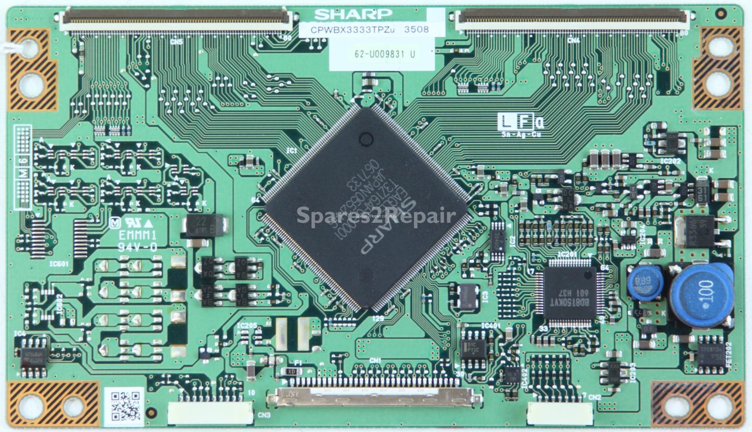 Sharp LC-26P70E - T-Con - CPWBX3333TPZu 3508 - 62-U009831 U