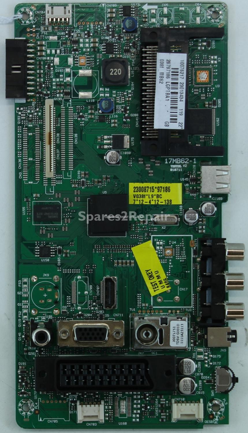 Tesco 22-830 - Main AV - 17MB62-1 - V2 - 010711 - 23013434