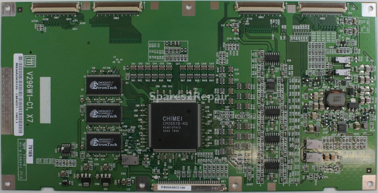 Toshiba 30WL46B - LVDS - V296W1-C1 - X7 - 35.A29C0.129