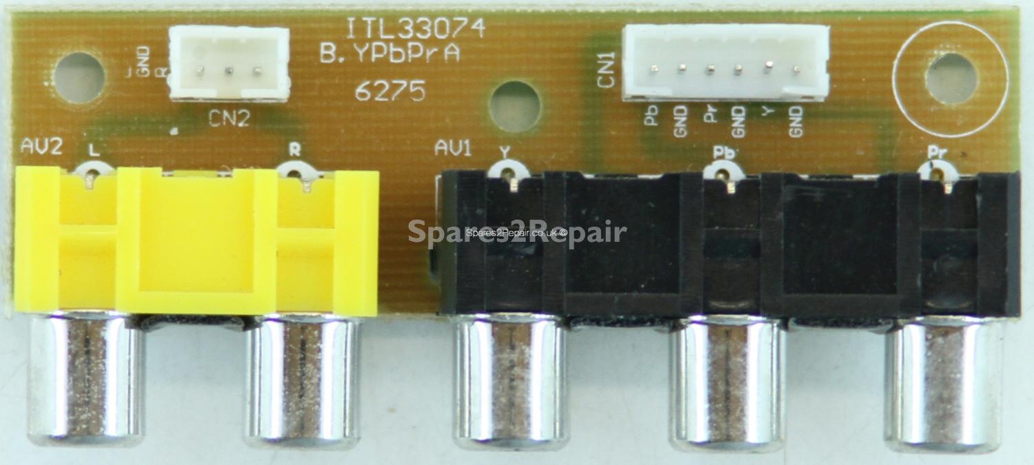 Unknown 26 Inch - AV Input Board - ITL33074 - 6275 - B.YPBPrA